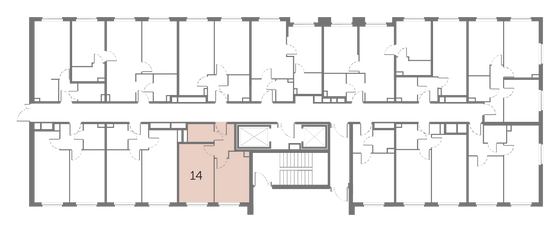 Продажа 1-комнатной квартиры 33,2 м², 3/11 этаж