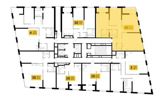 Продажа 4-комнатной квартиры 125,2 м², 29/29 этаж