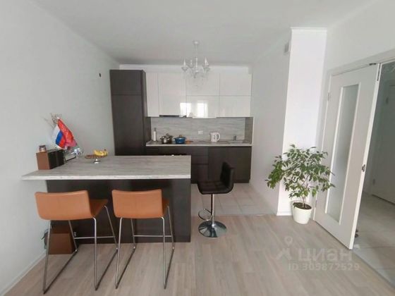 Продажа 2-комнатной квартиры 46,5 м², 17/27 этаж