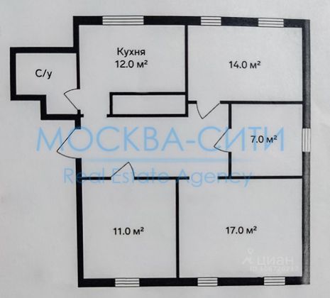 Продажа 4-комнатной квартиры 73,3 м², 2/4 этаж