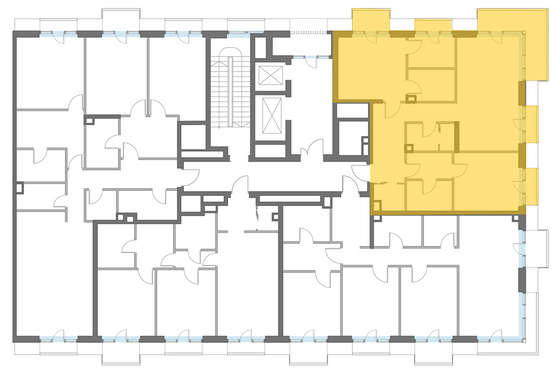 Продажа 2-комнатной квартиры 96,4 м², 2/9 этаж