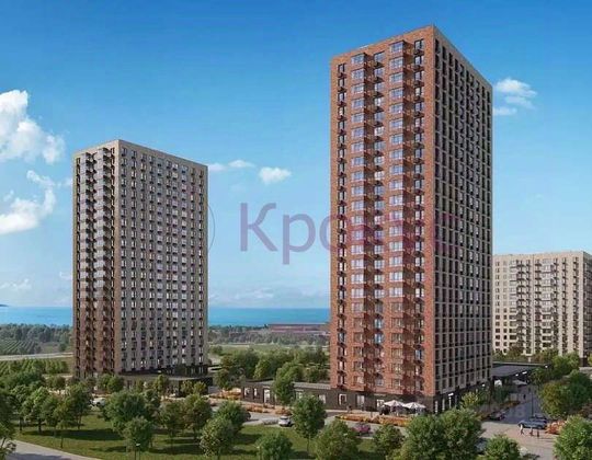 Продажа 1-комнатной квартиры 33,1 м², 3/24 этаж