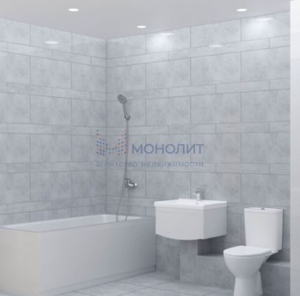 Продажа 2-комнатной квартиры 54,4 м², 18/19 этаж