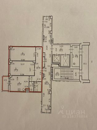 Продажа 2-комнатной квартиры 67 м², 4/22 этаж