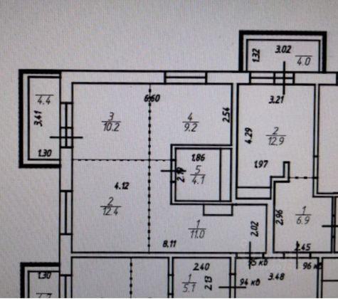 Продажа 2-комнатной квартиры 51,1 м², 11/18 этаж
