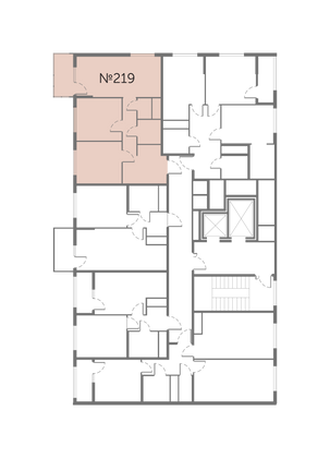 Продажа 2-комнатной квартиры 56,3 м², 8/10 этаж