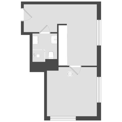 31,4 м², 1-комн. квартира, 11/16 этаж