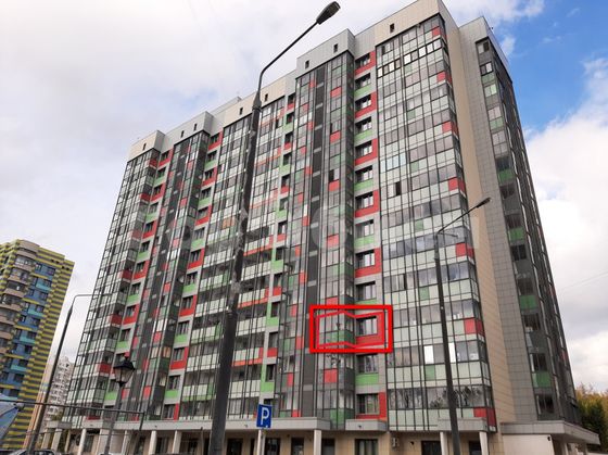 Продажа 1-комнатной квартиры 38,1 м², 4/14 этаж