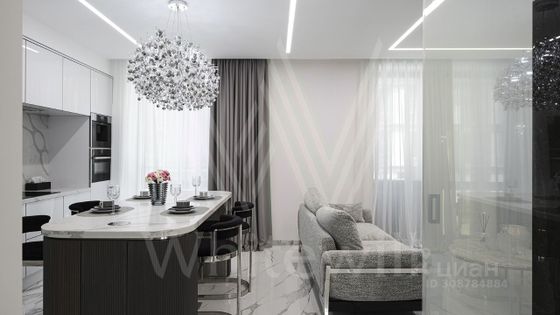 Продажа 2-комнатной квартиры 57,1 м², 2/9 этаж