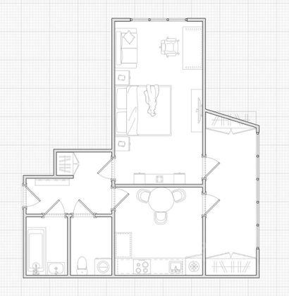 Продажа 1-комнатной квартиры 48 м², 3/9 этаж