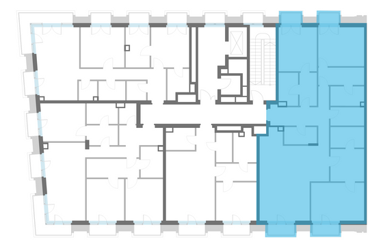 Продажа 3-комнатной квартиры 148,2 м², 3/6 этаж