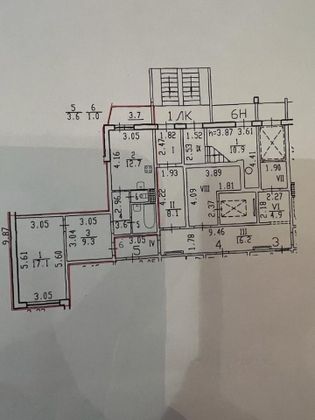 Продажа 1-комнатной квартиры 47,3 м², 1/9 этаж
