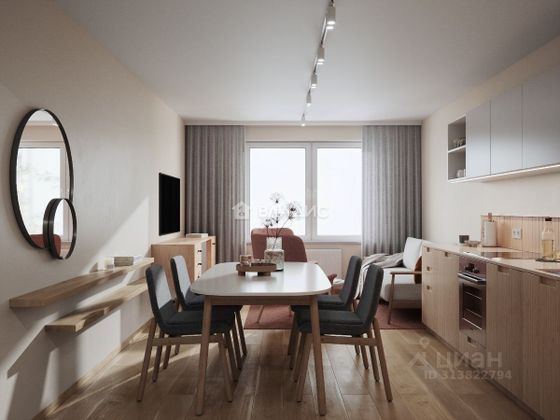 Продажа 3-комнатной квартиры 58,7 м², 10/18 этаж