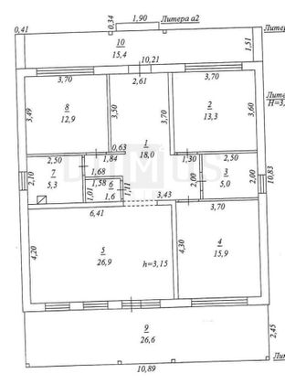 Продажа дома, 146 м², с участком 8 соток