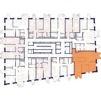 Продажа 3-комнатной квартиры 90 м², 13/23 этаж