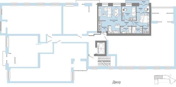 Продажа 3-комнатной квартиры 66 м², 6/7 этаж