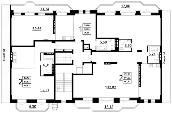 Продажа квартиры-студии 167,9 м², 7/8 этаж