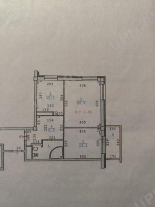 Продажа 2-комнатной квартиры 58 м², 12/18 этаж