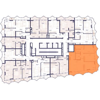 Продажа 3-комнатной квартиры 90,8 м², 10/23 этаж