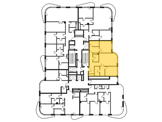 Продажа 2-комнатной квартиры 104,8 м², 7/14 этаж