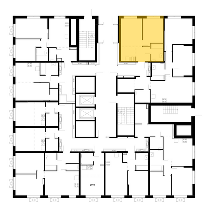 Продажа 1-комнатной квартиры 35,7 м², 2/17 этаж