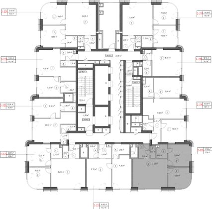 Продажа 2-комнатной квартиры 55,8 м², 24/53 этаж