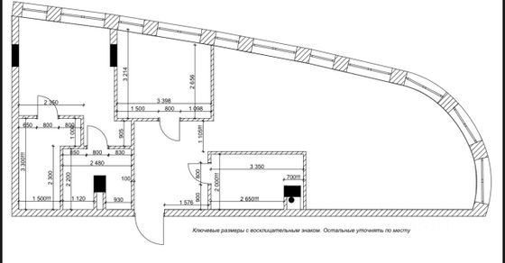 Продажа квартиры со свободной планировкой 87 м², 3/17 этаж