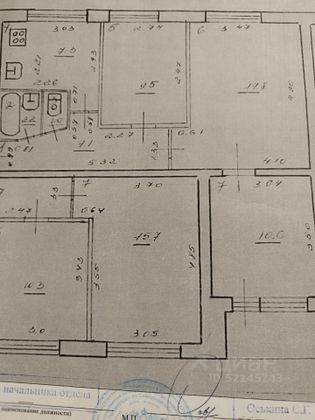 Продажа 3-комнатной квартиры 56,2 м², 7/9 этаж