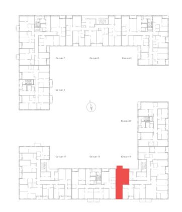 Продажа 2-комнатной квартиры 73 м², 9/14 этаж