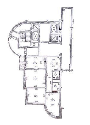 Продажа 3-комнатной квартиры 86,8 м², 21/25 этаж