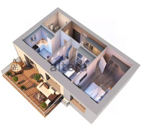 Продажа 2-комнатной квартиры 48,5 м², 1/6 этаж