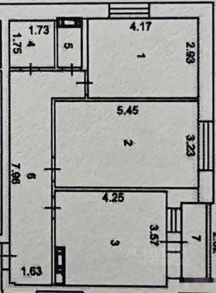 Продажа 2-комнатной квартиры 64,6 м², 1/10 этаж