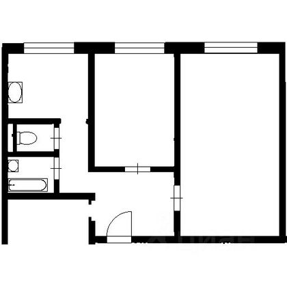 Продажа 2-комнатной квартиры 47 м², 9/9 этаж