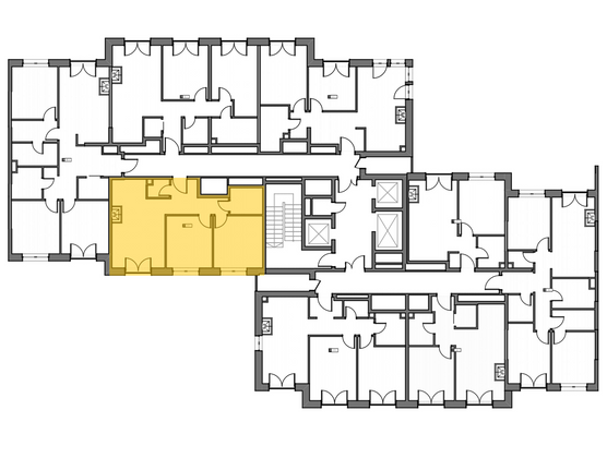 Продажа 2-комнатной квартиры 60,9 м², 20/21 этаж