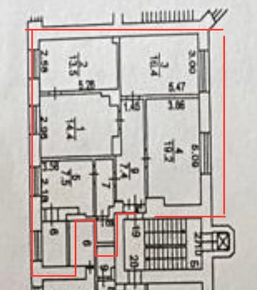 Продажа 4-комнатной квартиры 86,1 м², 4/6 этаж