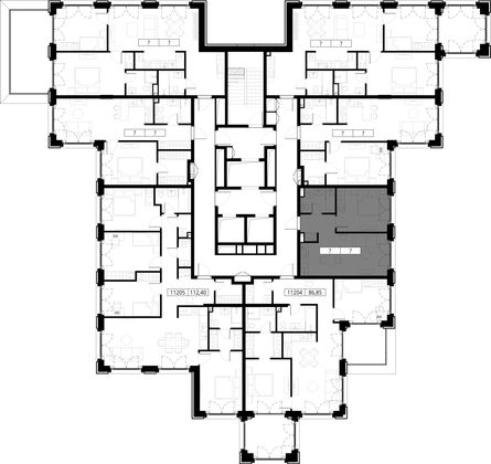 Продажа 1-комнатной квартиры 39,6 м², 12/15 этаж