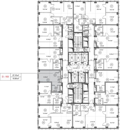 Продажа квартиры-студии 27,2 м², 14/36 этаж