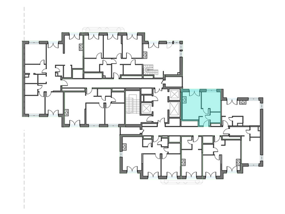 Продажа 1-комнатной квартиры 35,7 м², 24/26 этаж