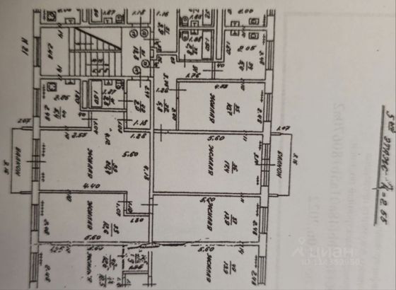 Продажа 3-комнатной квартиры 58 м², 5/5 этаж