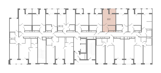 Продажа квартиры-студии 27,5 м², 7/12 этаж