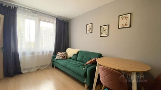 Продажа 1-комнатной квартиры 35,6 м², 19/26 этаж