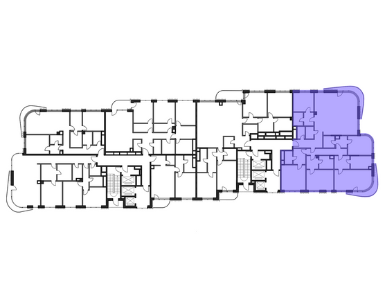 Продажа 4-комнатной квартиры 250,3 м², 6/8 этаж