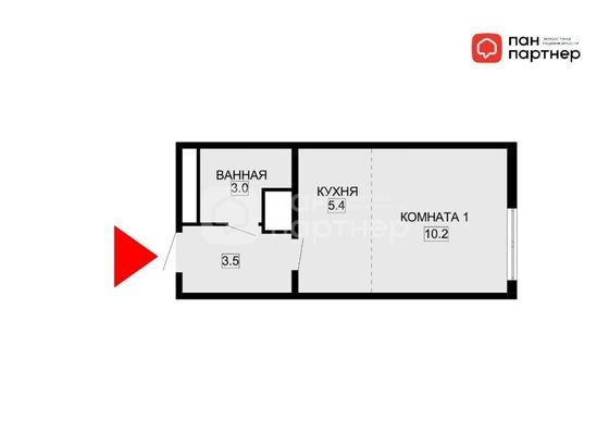 Продажа квартиры-студии 22 м², 5/24 этаж