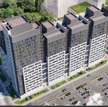 Продажа 1-комнатной квартиры 41 м², 11/19 этаж