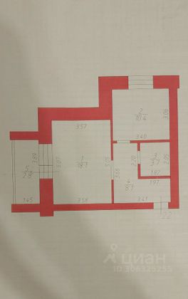 Продажа 1-комнатной квартиры 40,3 м², 4/9 этаж