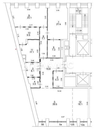 Продажа 2-комнатной квартиры 166 м², 3/14 этаж