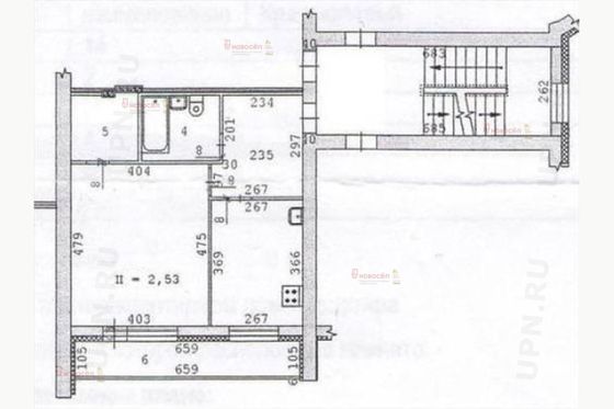 Продажа 1-комнатной квартиры 45 м², 2/5 этаж