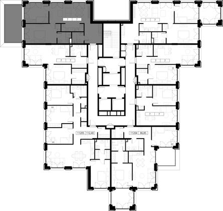 Продажа 2-комнатной квартиры 76 м², 12/15 этаж