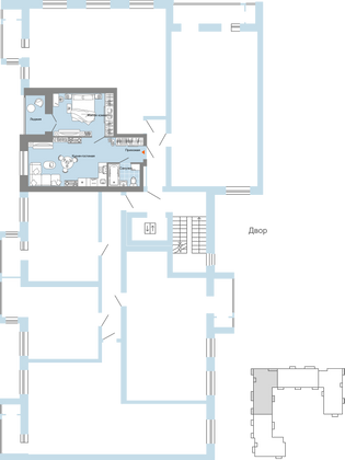 Продажа 2-комнатной квартиры 46 м², 6/7 этаж