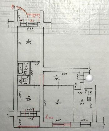 Продажа 3-комнатной квартиры 62 м², 9/9 этаж